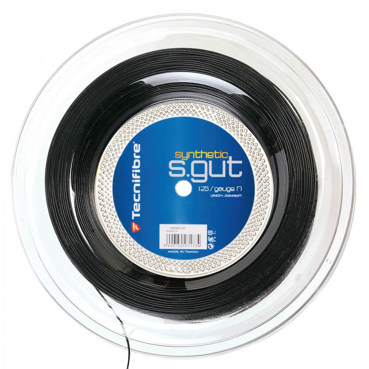 Tecnifibre Synthetic Gut Zwart 200m
