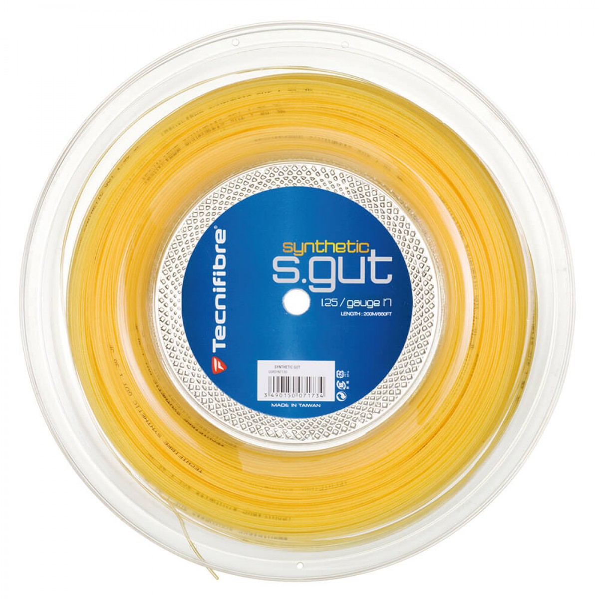 Tecnifibre Synthetic Gut Geel 200m