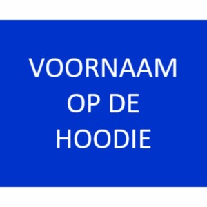 Voornaam hoodie
