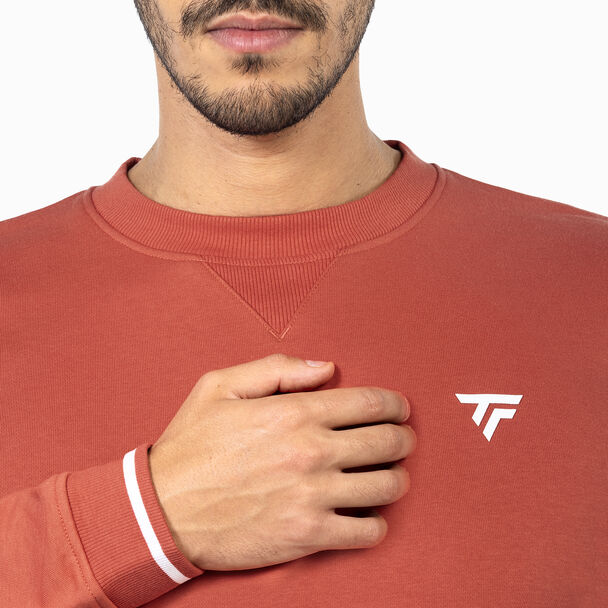 Sweat TERRY SWEATER Unisex terracotta - Afbeelding 4