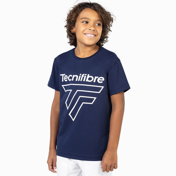T-shirt TEAM CORPO TEE MARINE JUNIOR - Afbeelding 4
