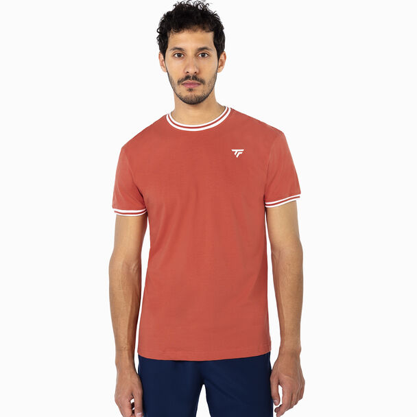 T-Shirt STRETCH TEE terracotta heren - Afbeelding 4