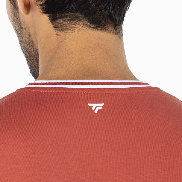 T-Shirt STRETCH TEE terracotta heren - Afbeelding 5