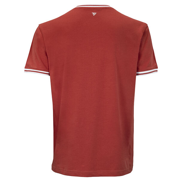 T-Shirt STRETCH TEE terracotta heren - Afbeelding 2