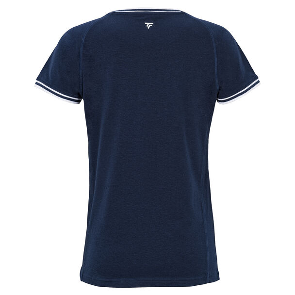 T-Shirt W. TEAM STRETCH TEE Junior marine - Afbeelding 2