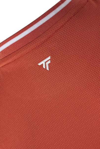T-Shirt TEAM TECH TEE terracotta - Afbeelding 3